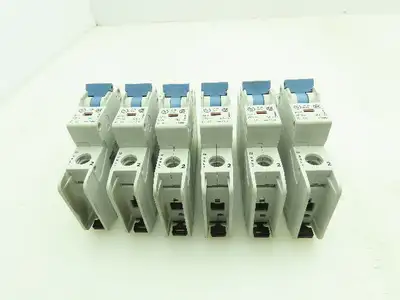 Allen Bradley 1489-A1C040 4A Circuit Breaker Series A 277V 1 Pole 4 Amp Lot of 6