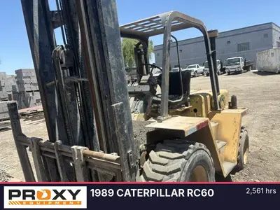 Used 1989 CATERPILLAR RC60 Internal Combustion Forklifts: Pneumatic Tire Arizona US | Proxy Equipment #1426009