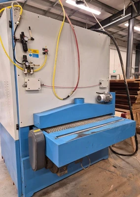 Used 2012 BOSS 2 HEAD WIDE BELT SANDER 43 INCH WIDE , 2 HEADS Wide Belt Sanders Ontario CA | Aldan Woodworking Machinery #1252734