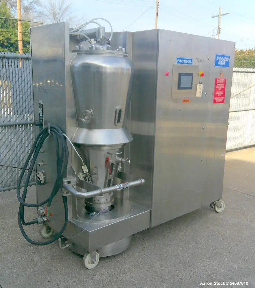 Used FLUID AIR 0020P Fluid Bed Dryers Illinois US | Aaron Equipment #1512895