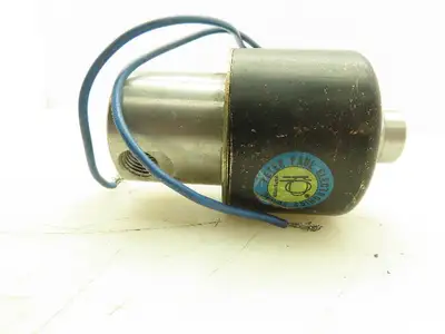 Peter Paul 74009ZCV Pneumatic Solenoid Valve 125PSI 5/32"Orifice 120V 1/4"NPT