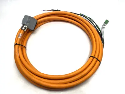 Used Bosch Rexroth Hybrid Servo Motor Cable 10m RKH0441/010,0 Servo Motors Michigan US | Maverick Industrial Sales #1398920