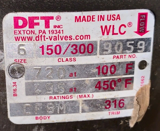 Used DFT _UNKNOWN_ Valves/Fittings Minnesota US | Peak Machinery, Inc. #284692