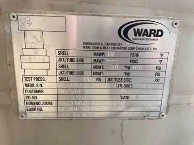 USED WARD TANK NA