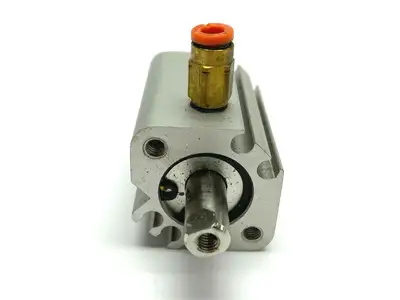 CDQ2A16-10TZ | SMC  Compact Pneumatic Cylinder Max Pressure 1.0MPa - Used