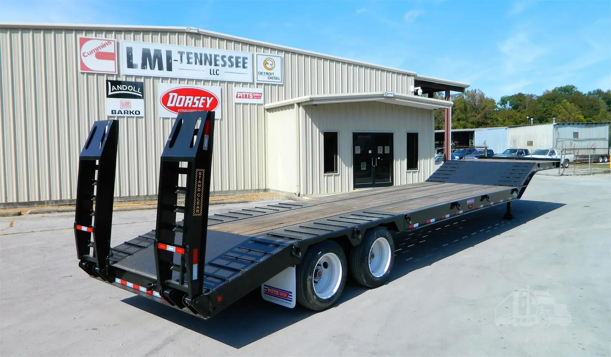 New | in-Stock 2026 PITTS LB35-38CS Lowboy Trailers Tennessee US | LMI Tennessee LLC #1504903