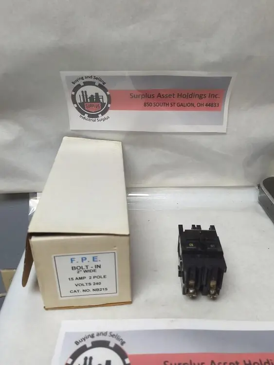Used FPE NB215 Miscellaneous Equipment (Electrical & Power) | Surplus Asset Holdings #1190313