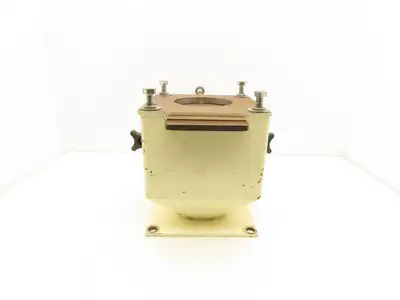 Gravity Bin Slide Gate Magnetic Separator Drawer 8.5" Flange 4" Outlet No Magnet