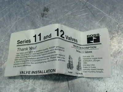 New | in-Stock ROSS 1223B2001 Solenoid Valves Ohio US | HGR 24 #1020206