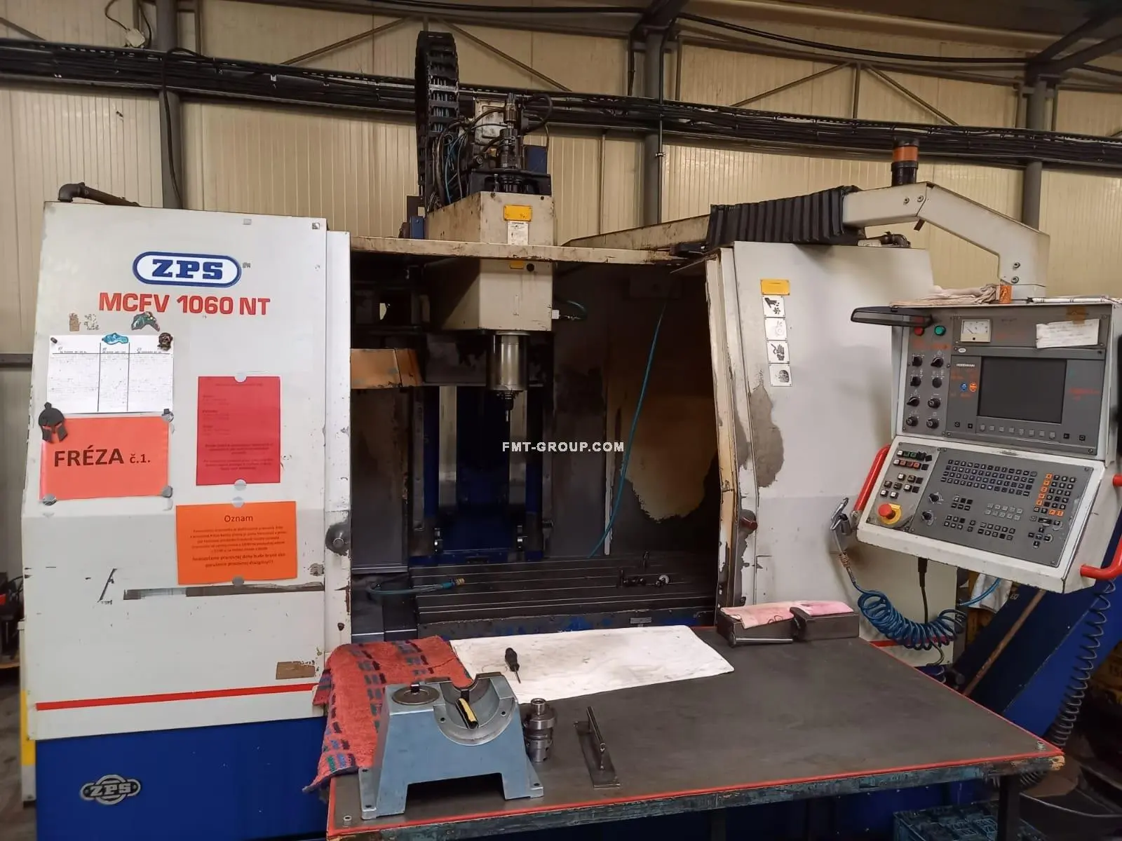 Used ZPS MCFV 1060 NT Vertical Machining Centers SK | F.M.T. Group s.r.o. #1245975