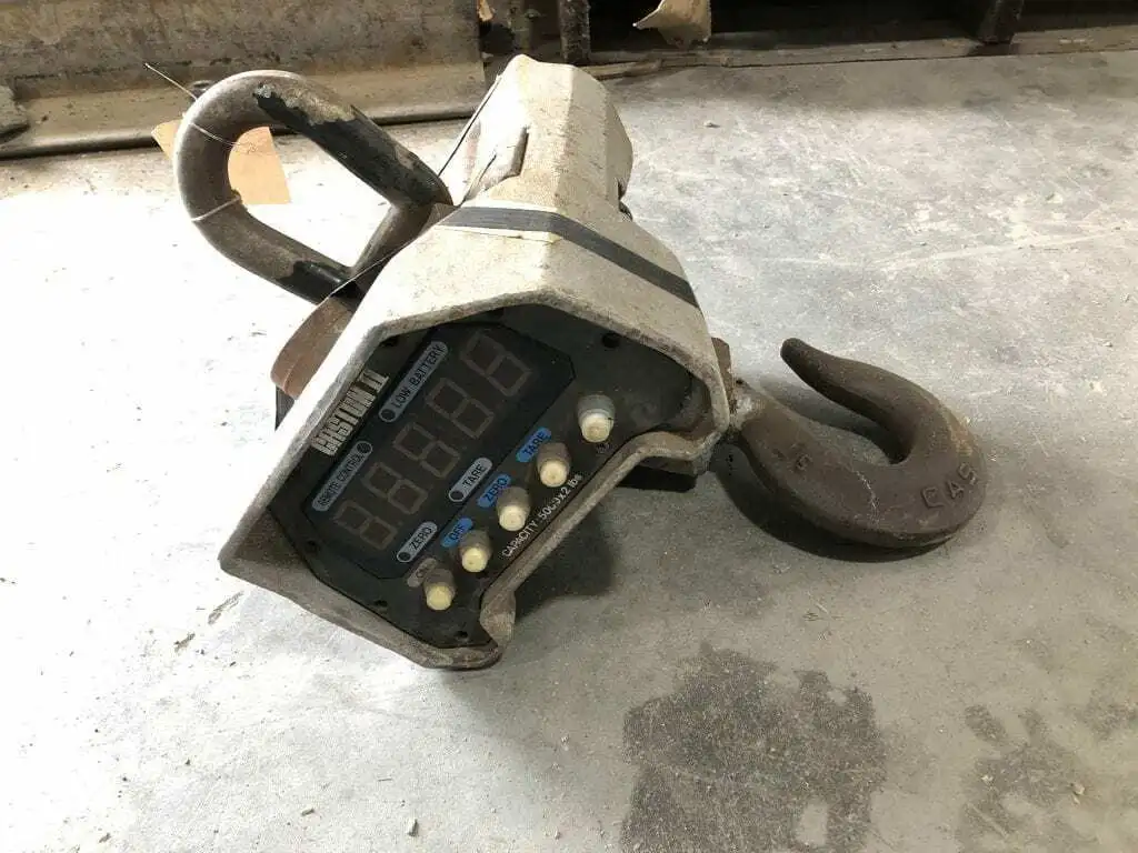Cas Corporation Caston II 2 THB Crane Scale / Balance 5000lbs 6V -Parts/Repair
