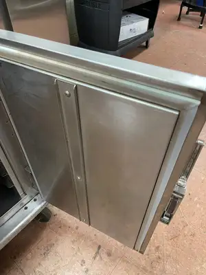 Used Cres-Cor Used Cres Cor H34B128 Half Size Insulated 8 Pan Heated Holding Cabinet Food Warmer 120V Hot Food Warming, Holding, & Transport Cabinets Illinois US | Falcon Restaurant Supply #1376270