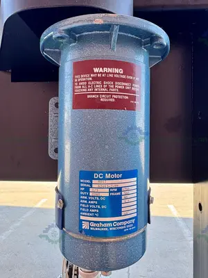 Used POPE SCIENTIFIC 4" WIPED FILM EVAPORATOR  FRAME W/ GRAHAM 6017 MOTOR 1/3 HP Wipe Film - Thin Film Evaporators California US | Equipment Lab #1457354