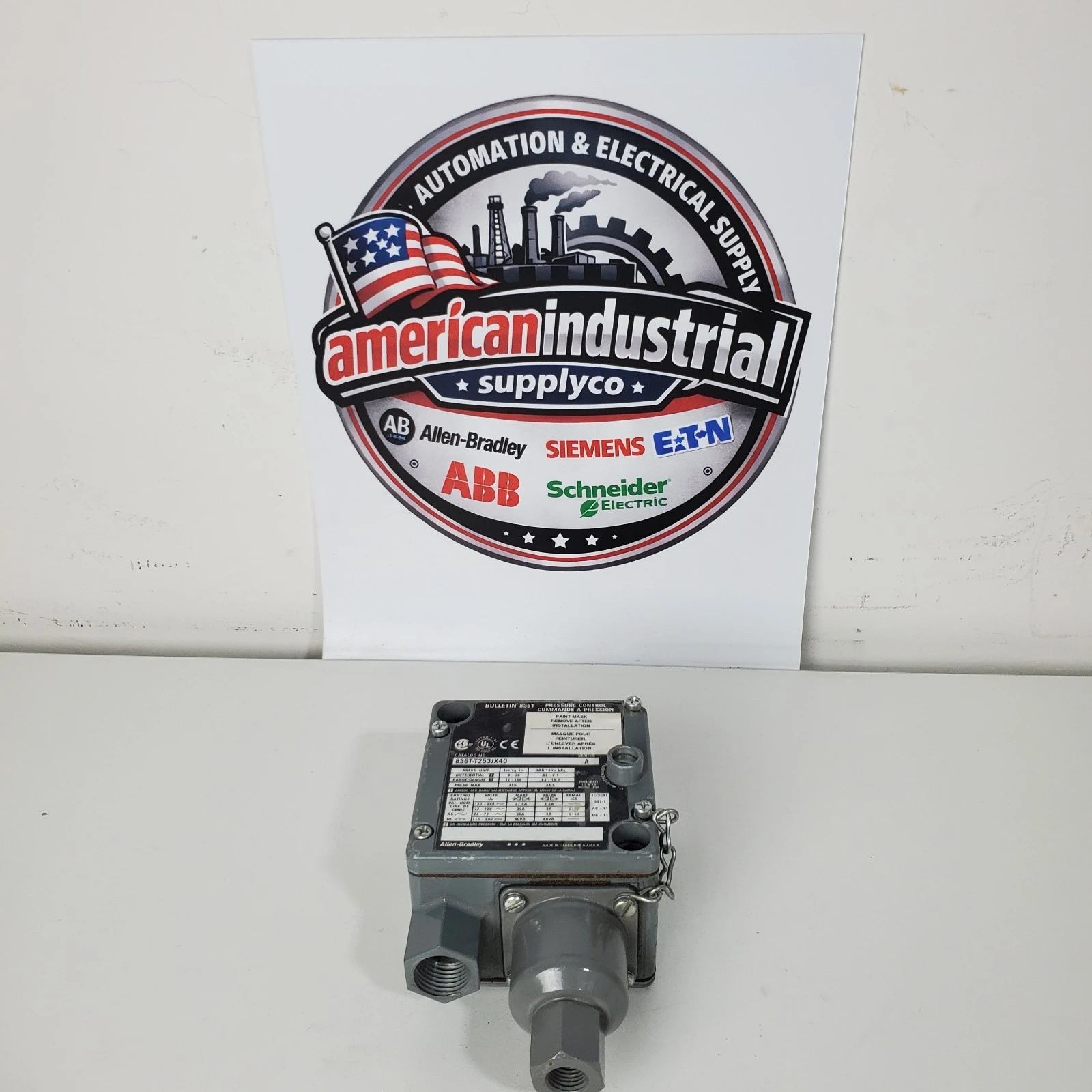 Used Allen-Bradley 836T-T253JX40 Misc Industrial Equipment California US | American Industrial Supply Co. #1377194