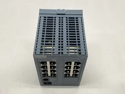 USED SIEMENS SCALANCE XB216 MANAGED LAYER 2 IE SWITCH, 16X 10/100