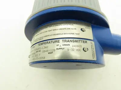 Foxboro RTT25 Temperature Transmitter 9-32VDC 0-500°F Haz Loc RTT25-F1SNQFD-L3M2