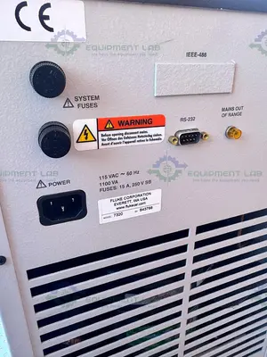 USED FLUKE HART SCIENTIFIC 7320 COMPACT TEMPERATURE CALIBRATION BATH –20 °C TO 150 °C