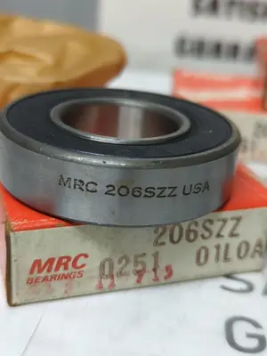 New | in-Stock MRC 206SZZ Bearings | Surplus Asset Holdings #1191172