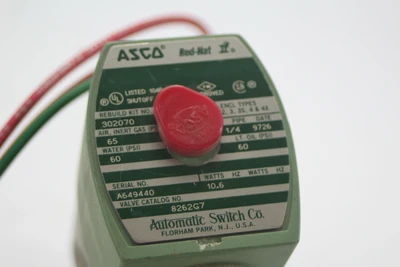 Used ASCO 8262G7 Solenoid Valves California US | Davliegogo LLC #1710352