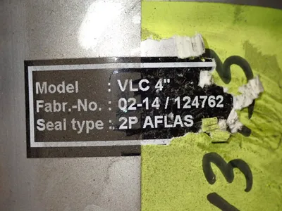 4" Valve - Vlc 4