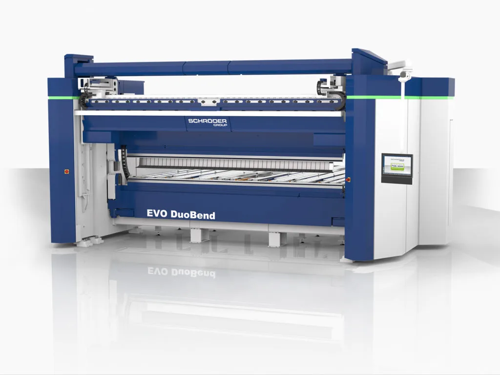 New | in-Stock SCHROEDER SCHROEDER EVO DUOBEND Folding machines Manitoba CA | Empire Machinery & Tools Ltd. #1359897