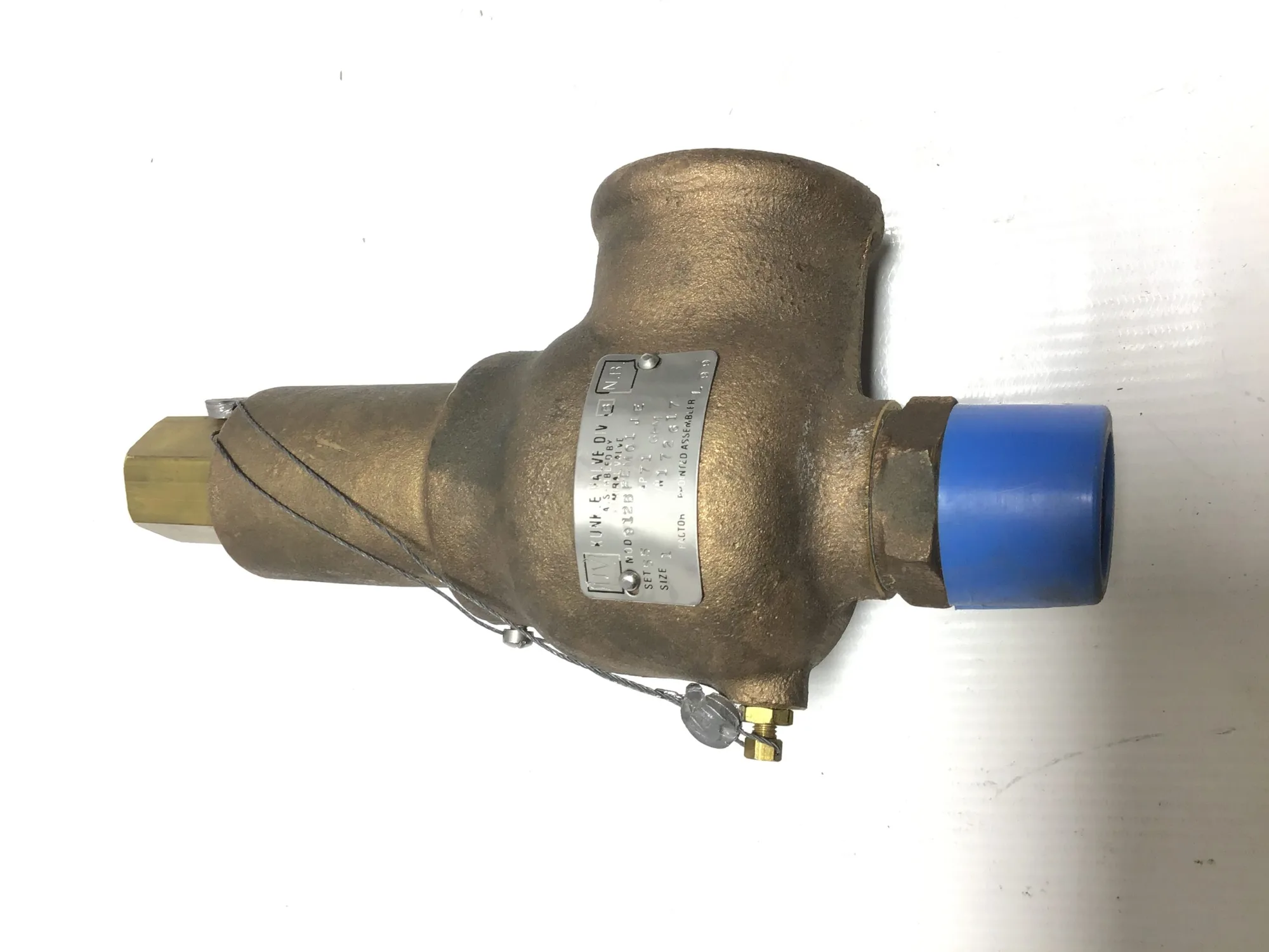 Kunkle 912BFEM01-JE0055 Pressure Relief Valve 1″ NPT CAP 71 GPM