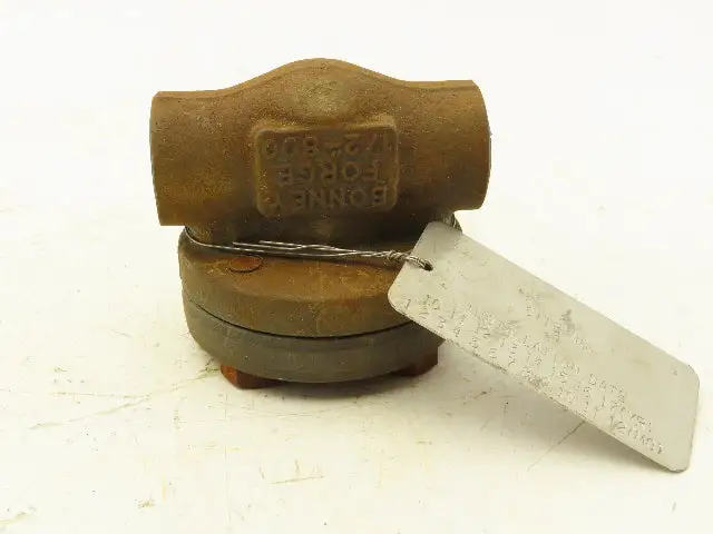 Bonney  Forge 097744-0030 Steel Valve 1/2" A105N CR13 Seat INT.HF 1/2 Npt