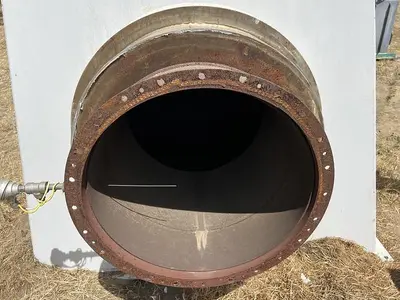 Heat Exchanger, Air-Fin Tube, 1200 deg F, Canon Boiler Works #S744456