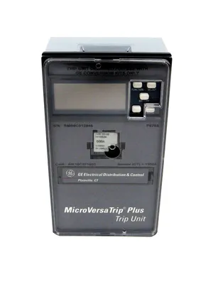 USED GENERAL ELECTRIC AIK16C3F1602 MICROVERSATRIP PLUS UNIT 1600A-600A
