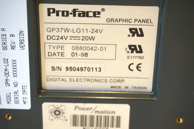 TOTAL CONTROL PRODUCTS QPM-DEM-L02 QUICKPANEL MINI SER.A REV. B QPMDEML02
