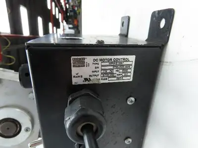 MK North America 50mm x 1750mm Belt Conveyor 115V Variable Speed  *Bad Belt*