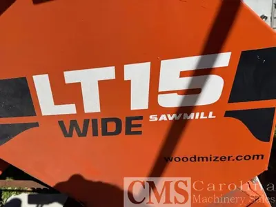 USED WOOD MIZER LT 15 ELECTRIC SAWMILL WITH 38 HOURS