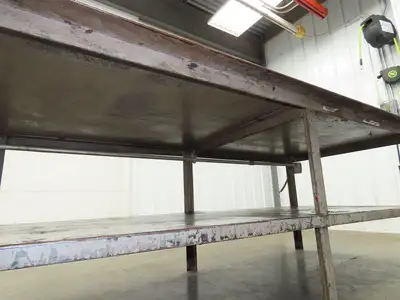 1/4" Top Steel Fabrication Welding Layout Table Work Bench 96"x48"x33"