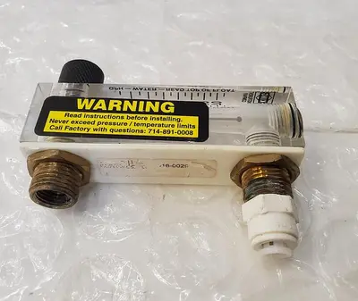 KING INSTRUMENT COMPANY 10-70 GPH FLOWMETER