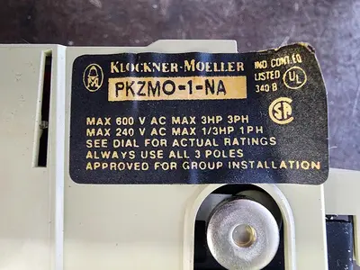 USED KLOCKNER-MOELLER PKZMO-1-NA