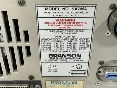 USED BRANSON 947MA