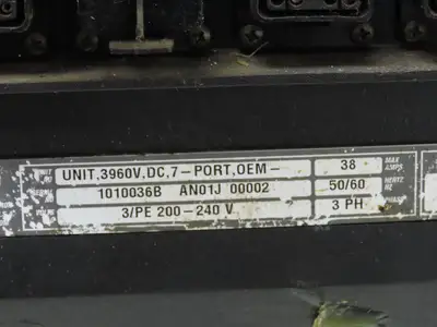 Nordson 3960V Vista Hot Glue Melt Machine 3 Phase 240V