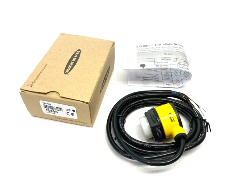 New | in-Stock BANNER ENGINEERING EZ-LIGHT 2-COLOR GENERAL PURPOSE INDICATOR 10-30VDC Lighting | Maverick Industrial Sales #1108138
