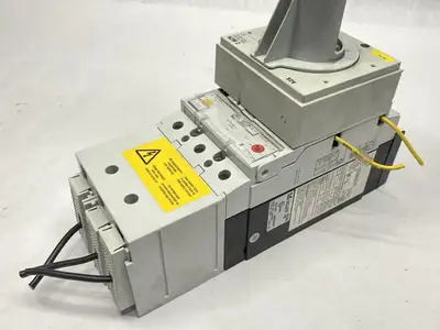 USED EATON MOELLER CIRCUIT BREAKER 3-POLE 40A 690VAC/750VDC W/NZM2-XDV