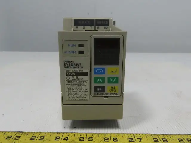 Omron 3G3EV-A2002 Sysdrive Inverter Drive 200-230V 50-60Hz 1.5A