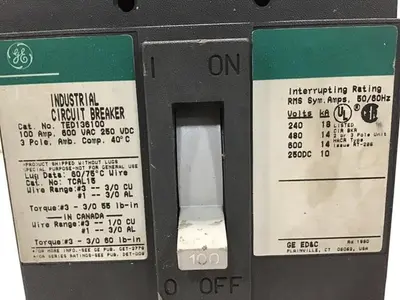 USED GENERAL ELECTRIC / GE TED136100