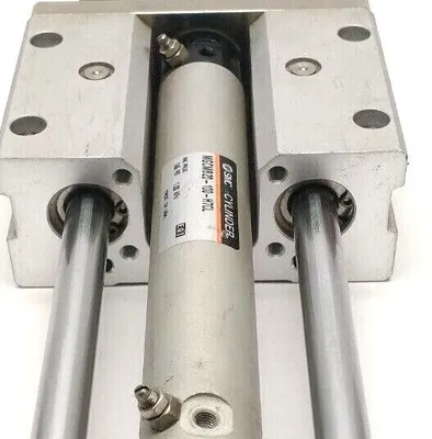 MGCMB20-100-H7CL | SMC  Guided Cylinder Slide Bearing NO BRACKET - Used