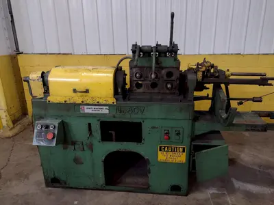 3/8" LEWIS MODEL #8CV WIRE STRAIGHTEN & CUT MACHINE: STOCK  16185