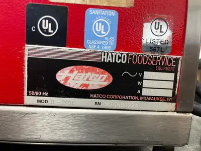Used Hatco Used Hatco Thermo Food Finisher Warmer Melter Toaster TF-2010 220V Salamanders & Cheese Melters Illinois US | Falcon Restaurant Supply #1376192