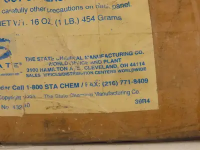 State 39R4 Cutting, Lubricating and Cooling Fluid Aerosol Can Lot of 12