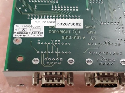 USED Dionex 9810.0101