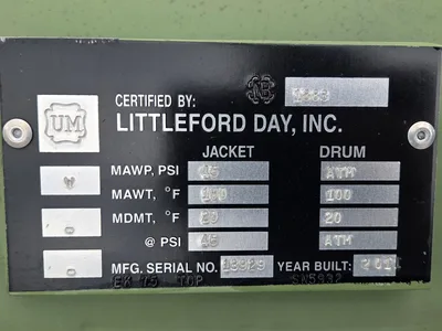 New | in-Stock _UNKNOWN_ EK-75 Littleford Mixers West Virginia US | Cooper Industries #1409661