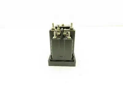 GE Hinged Armature Auxiliary Relay 12HGA14AL2 Double Throw 125VDC Coil