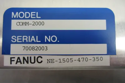 NEW FANUC NE-1505-470-350 COMMANDER UNIT NE1505470350 MODEL: COMM 2000