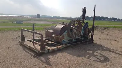 USED GARDNER DENVER FO-FXO 7.25 X 10 DUPLEX MUD PUMP